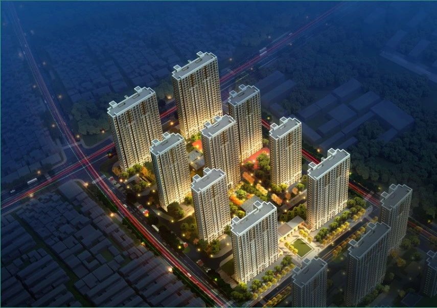 【快讯】又一重点民生项目封顶！集团公司淮安市保障房项目书香苑北院顺利封顶