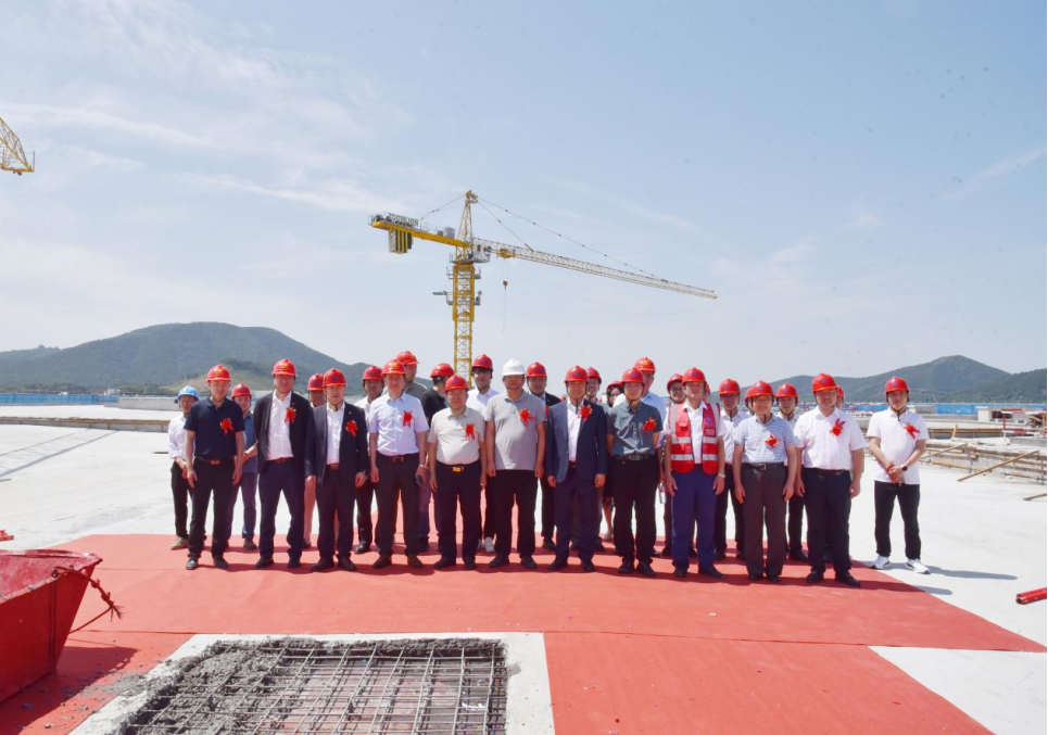 【快讯】苏州中设集团承建的金辰智能制造华东总部二期项目顺利封顶