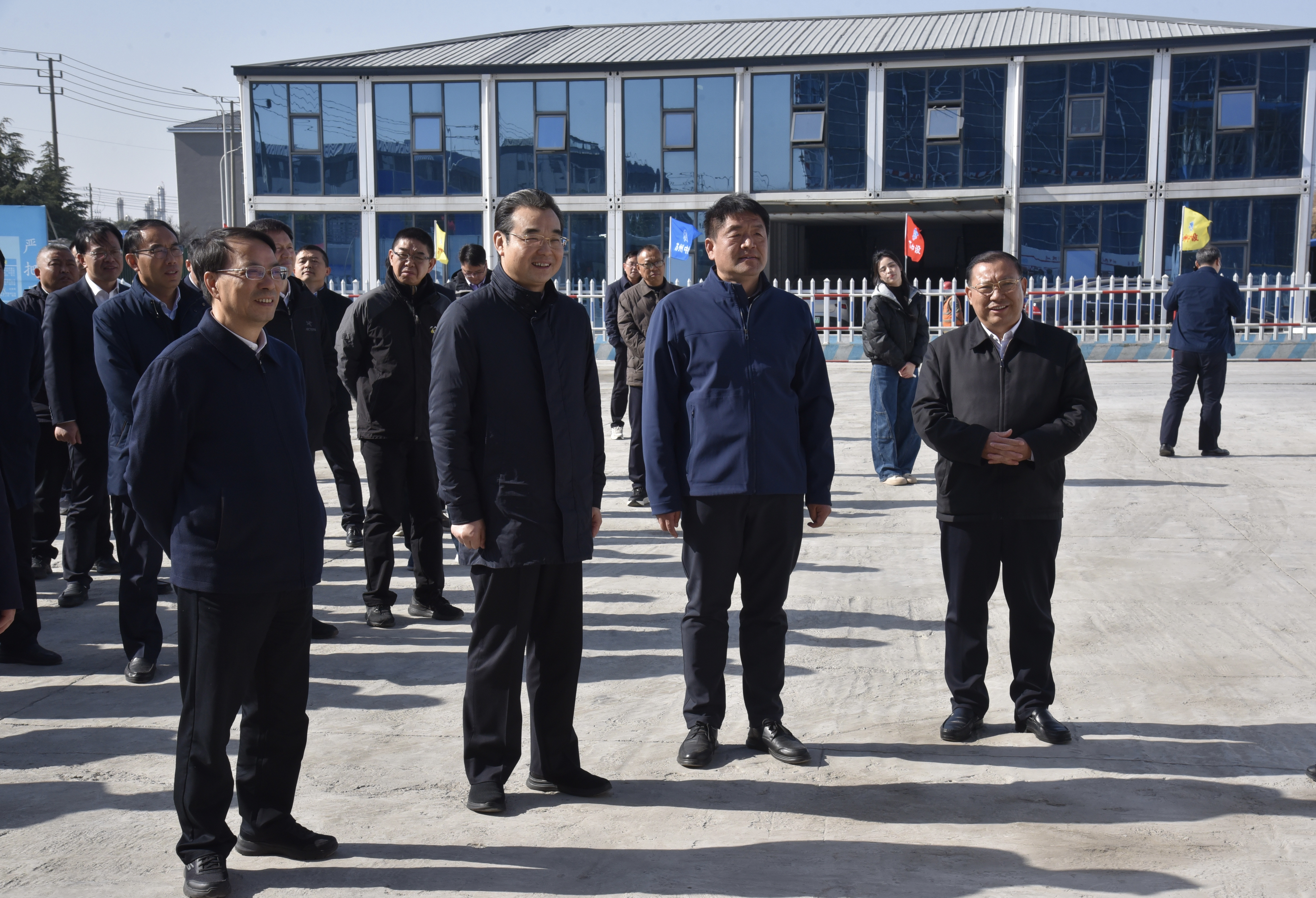 【快讯】淮安市委书记史志军调研苏州中设集团承建的淮安市重大项目昊帆生物医药有限公司