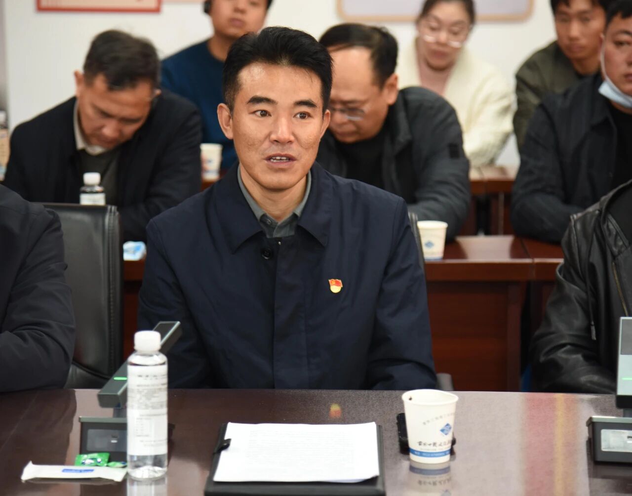 【快讯】盐城东台市委社会工作部部长、市委“两新”工委书记王清俊一行莅临集团公司调研